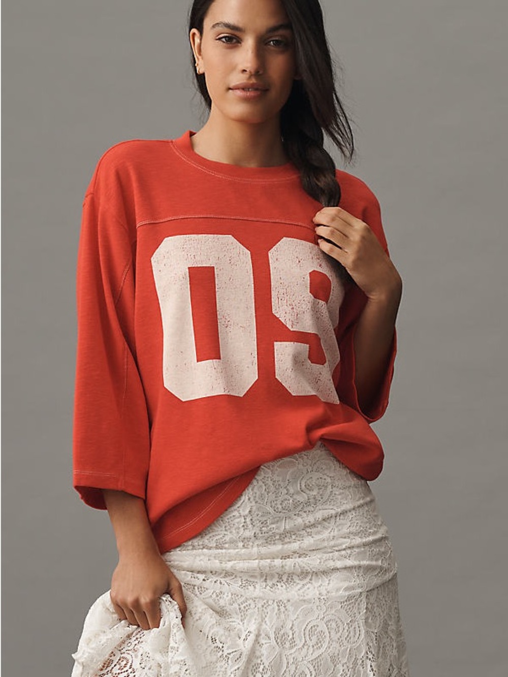 Nwot Pilcro 3/4 varsity tee